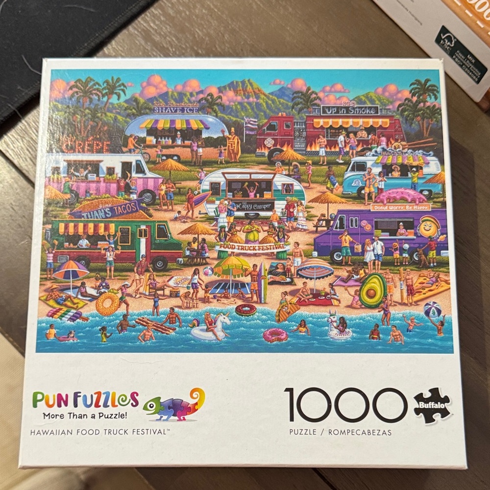 Buffalo David Bitton Vibrant Hawaiian Food Truck Puzzle